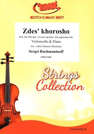 S. Rachmaninow: Zdes' Khorosho, VcKlav