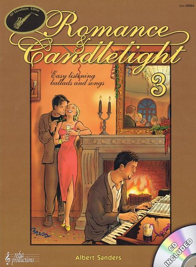 A. Sanders: Romance & Candlelight 3, Asax (+CD)