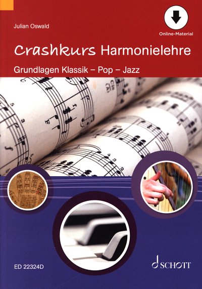 J. Oswald: Crashkurs Harmonielehre , Ges/Mel (+Onl)
