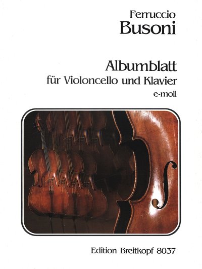 F. Busoni: Albumblatt E-Moll