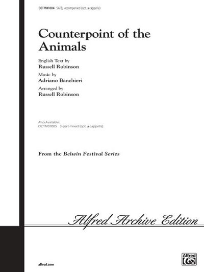 A. Banchieri: Counterpoint of the Animals, GCh4 (Chpa)