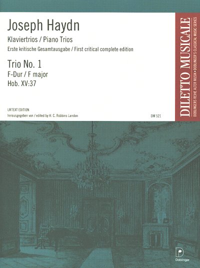 J. Haydn: Trio 1 F-Dur Hob 15:37 Diletto Musicale