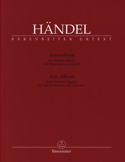 G.F. Händel: Arienalbum, GesA/MezzKlv (KA)