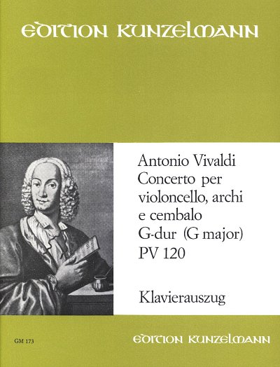 A. Vivaldi: Konzert für Violoncello G-Dur RV, VcStrBc (KASt)