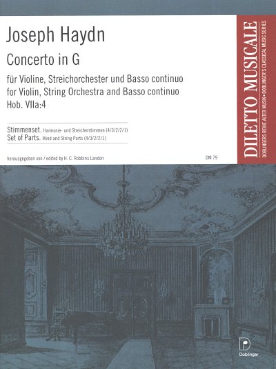 J. Haydn: Concerto G-Dur Hob VIIa: 4, VlStroBc (Stsatz)