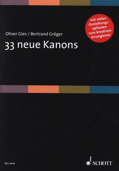 O. Gies: 33 neue Kanons, Ch (Chb)