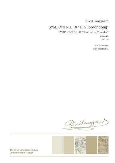 Symphony No.10 'Hin Tordenbolig', Sinfo (Part.)