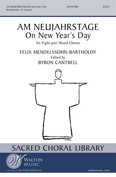 F. Mendelssohn Barth: Am Neujahrstage, GchKlav (Chpa)