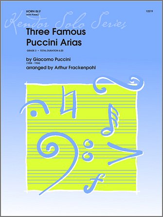 Three Famous Puccini Arias, HrnKlav