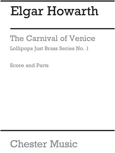 E. Howarth: The Carnival of Venice, 10Blech (Part(C)+St)