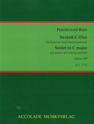 F. Ries: Sextett C-Dur op. 100, 5StrKlav (Pa+St)