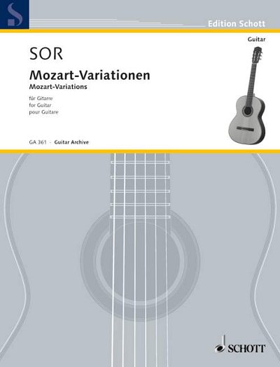 DL: F. Sor: Mozart-Variationen, Git