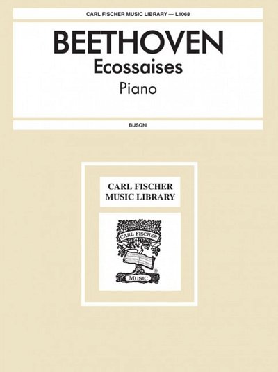 L. v. Beethoven: Ecossaises, Klav