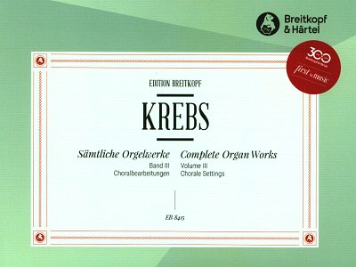 J.L. Krebs: Sämtliche Orgelwerke 3, Org (Hc)