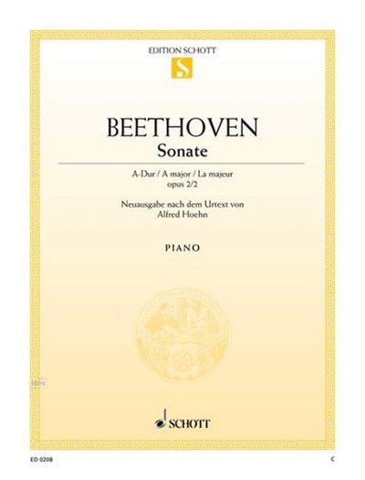 L. v. Beethoven: Sonate A-Dur op. 2/2 , Klav