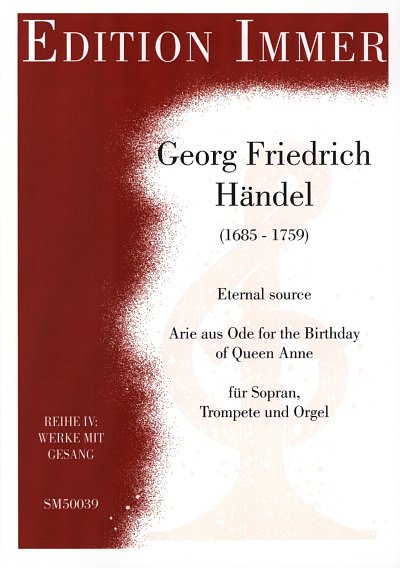 G.F. Händel: Eternal Source Of Light Div, GesSTrpOrg (Pa+St)