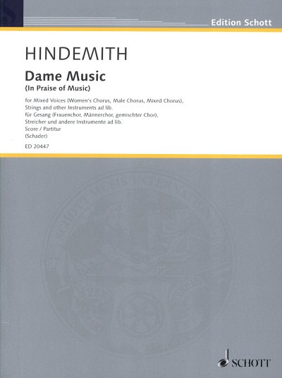 P. Hindemith: Dame Music