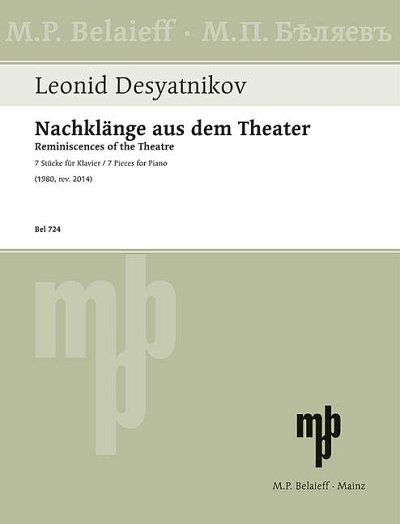 DL: L. Desjatnikov: Nachklänge aus dem Theater, Klav