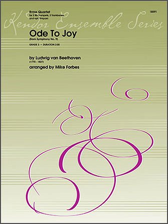 L. v. Beethoven: Ode To Joy (from Symphony No. 9) (Pa+St)