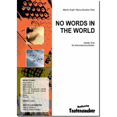 Kopf Martin + Koelz Hans Guenther: No Words In The World