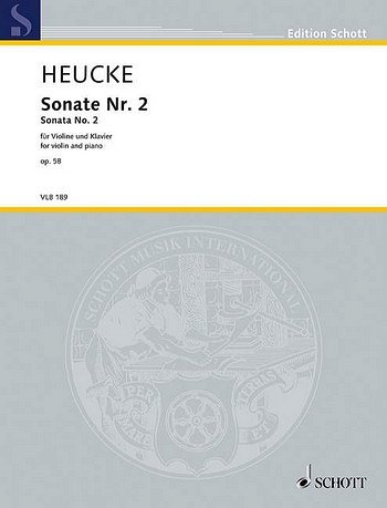 S. Heucke: Sonate Nr. 2 op. 58