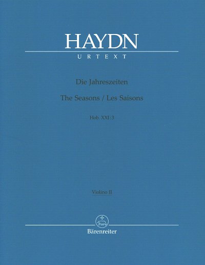 J. Haydn: Die Jahreszeiten Hob. XXI:3, 3GesGchOrch (Vl2)