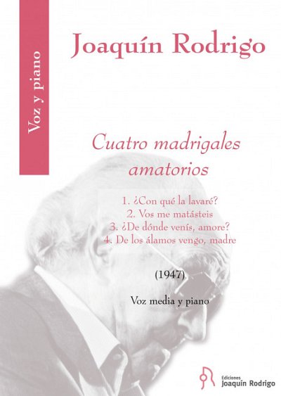 J. Rodrigo: Cuatro madrigales amatorios , GesMKlav (Stp)