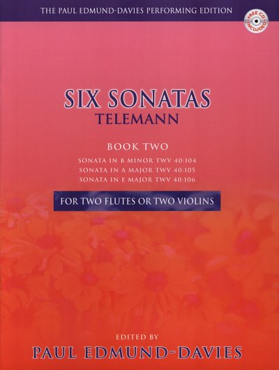 Telemann Six Sonatas for Two Flutes - Book Two