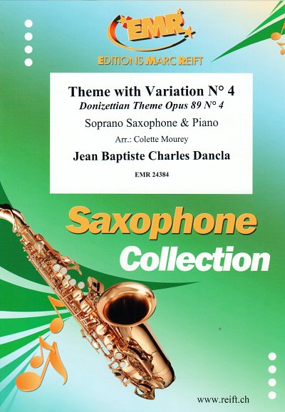 C. Dancla: Theme With Variations No. 4, SsaxKlav