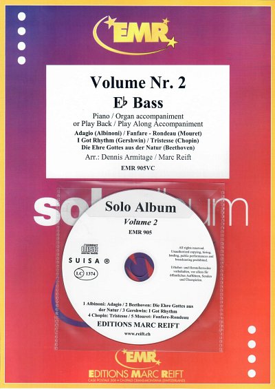 M. Reift: Solo Album Volume 02, TbEsKlv/Org (+CD)