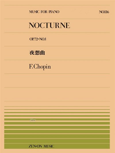 F. Chopin: Nocturne op. 72/1 136, Klav