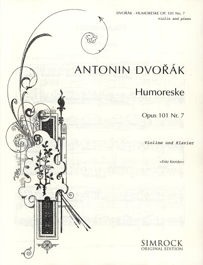 A. Dvo_ák: Humoreske in G op. 101/7, VlKlav (KlavpaSt)