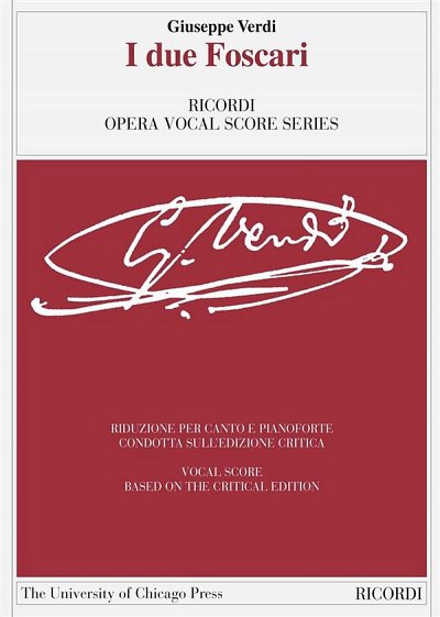 G. Verdi: I due Foscari, GsGchOrch (KA)