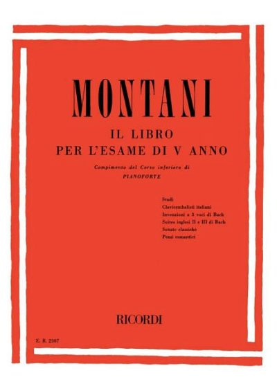 P. Montani: Libro Per L'Esame Di V Anno - Compimento D, Klav