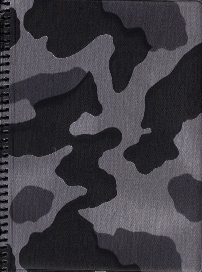 STAR Marschnotenmappe 12,4x17,8cm hoch 25 Taschen camouflage