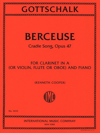 L.M. Gottschalk: Berceuse Op.47 (Bu)