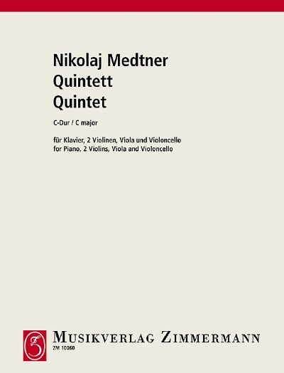 DL: N. Medtner: Quintett C-Dur, 2VlVaVcKlav (Pa+St)
