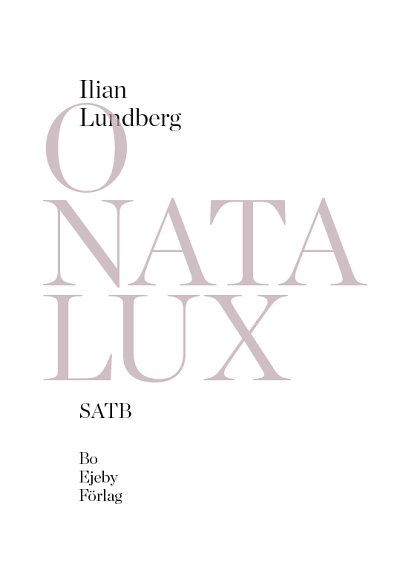I. Lundberg: O nata lux, GchKlav (Klavpa)