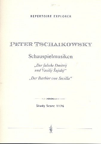 P.I. Tschaikowsky: 2 Schauspielmusiken, Sinfo (Stp)
