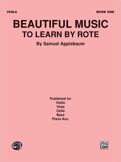 S. Applebaum: Beautiful Music to Learn by Rote, Book I, Va