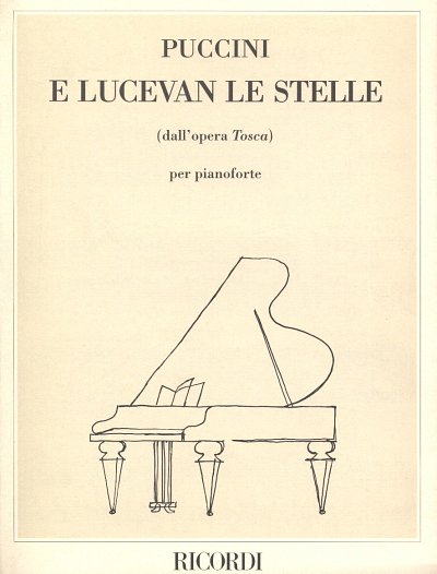 G. Puccini: Tosca:E Lucevan Le Stelle , Klav