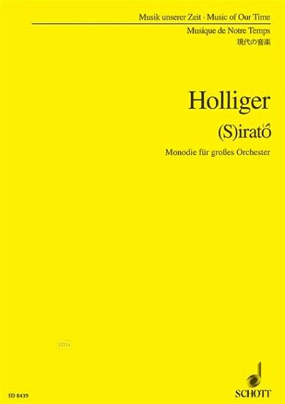 H. Holliger: (S)irató , Sinfo (Stp)