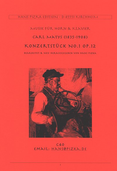 C. Matys: Konzertstueck No.1 op.12, HrnKlav