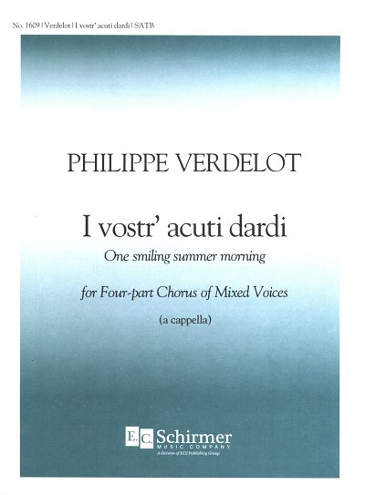 Ph. Verdelot: I Vostr' Acuti Dardi, Gch;Klav (Chpa)