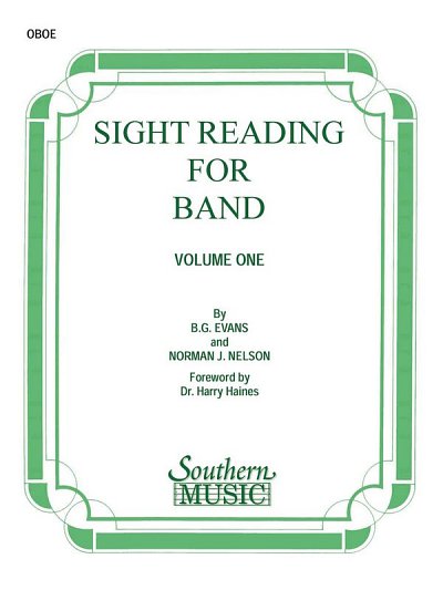 Sight Reading for Band, Book 1 (Ob)