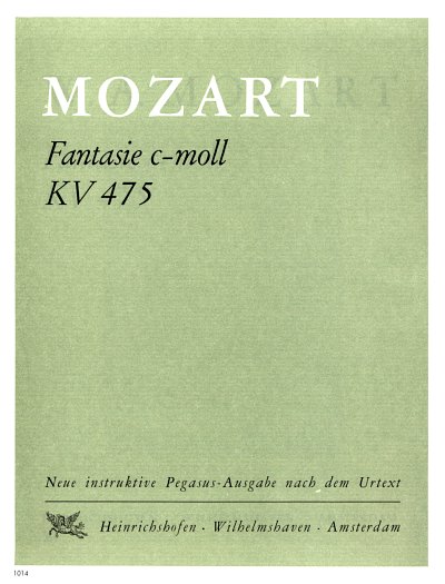 W.A. Mozart: Fantasie C-Moll Kv 475