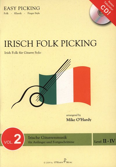 M. O'Hardy: Irisch Folk Picking 2, Git (TABCD)