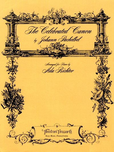 J. Pachelbel: The Celebrated Canon, Klav