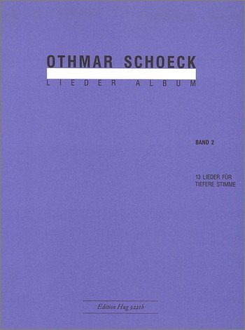 O. Schoeck: Lieder-Album 2, GesTiKlav