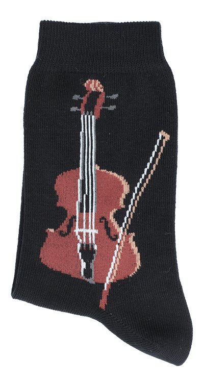 Socken Violine 35-38, Viol (schwarz)